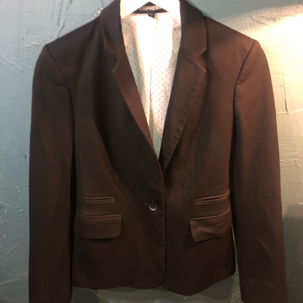 Express One-Button Blazer